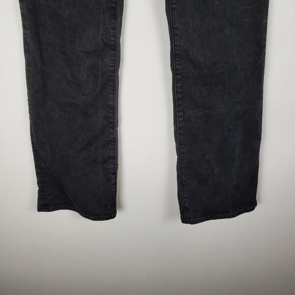 Madewell Kick Out Full-Length Jeans Black Style NS919 Mid Rise Womens Size 27 - Picture 4 of 10